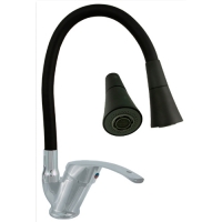 Смеситель утка однор. ЦС-СМ 27/23ш ЭКО D40 М42 гибкий силиконовый черный излив ЭП401182 Смеситель утка однор. ЦС-СМ 27/23ш ЭКО D40 М42 гибкий силиконовый черный излив ЭП401182