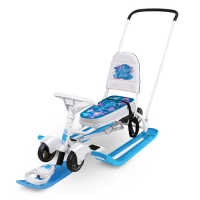 Снегокат Игрушка Nika Тимка спорт 6 ТС6/БТ бабочки на темном Снегокат Игрушка Nika Тимка спорт 6 ТС6/БТ бабочки на темном