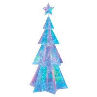Светильник декоративный «Ёлка». 400 светодиодов. Белый свет. Цвет корпуса радужный. TM UnielULD-R502