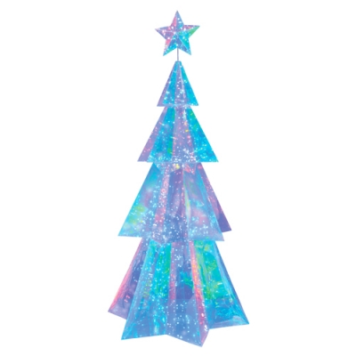 Светильник декоративный «Ёлка». 400 светодиодов. Белый свет. Цвет корпуса радужный. TM UnielULD-R502