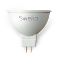 Светодиодная лампа SWEKO 42 серия 42LED-MR16-12W-230-3000K-GU5,3
