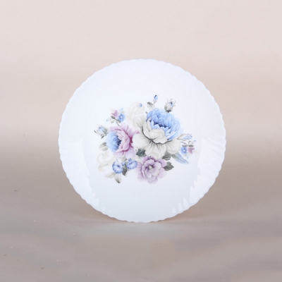 Тарелка плоская 24 см, Blue flowers LHP-95-7326