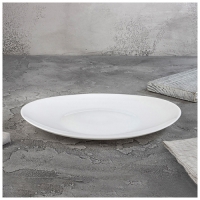 Тарелка столовая Al Dente, размер: 26,5*22,5*2,3 см из опалового стекла арт.107081