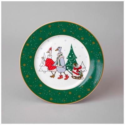 Тарелка закусочная lefard "Family christmas" 20 см 425-207