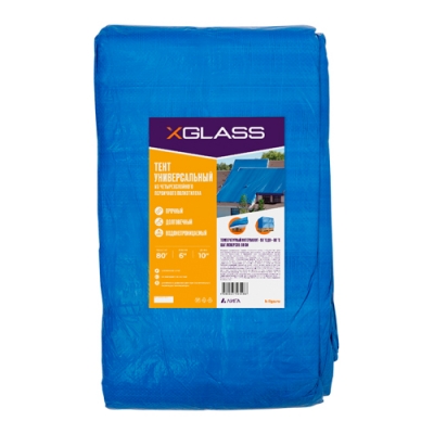 Тент "X-Glass 80", 6 х 10м, 80 г/м2