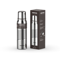 Термос "BIOSTAL-ЭКСТРИМ" у/г BST-1200G, 2 чашки, ГЛЯНЦЕВЫЙ БИОСТАЛЬ