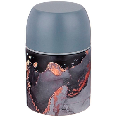 Термос вакуумный agness с широким горлом, 500 мл, серия fantasy, колба из нерж. стали, удобная крышк