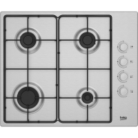 Варочная панель газовая Beko HIGG 641C3 SX Варочная панель газовая Beko HIGG 641C3 SX