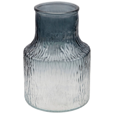 Ваза, Romantica, размер: 20*13,7 см, рельефное стекло с градиентом арт.110669