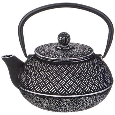 Заварочный чайник чугунный с эмалированным покрытием внутри 800 мл 734-094