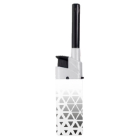 Зажигалка газовая ECOS 089С (белая с принтом)