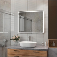 ЗЕРКАЛО Russo Led 1000х700 со скрытой подсветкой, с функцией антизапотевания ЗЕРКАЛО Russo Led 1000х700 со скрытой подсветкой, с функцией антизапотевания