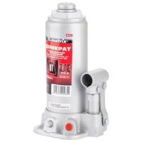 Домкрат гидравлический бутылочный, 8т, h подъема 230-457мм MATRIX MASTER 50723