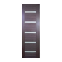 Дверь Эк шпон Техно-5 Орех темный_60