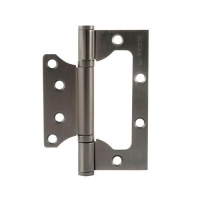 Петля накладная унив. 800-4 FHP (графит) без колп.(100х75х2,5) арт.16239 Нора-М