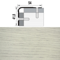 Профиль угловой ПУ 02.1350.105 дуб арктик Профиль угловой ПУ 02.1350.105 дуб арктик