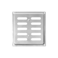 Решетка 150х150 регулируемая (хром) ДОМАРТ