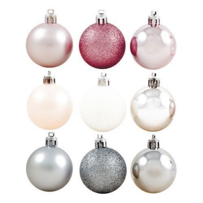 Шары Жемчуг 6 см, 9шт (мат.глянец, блеск) (001274)