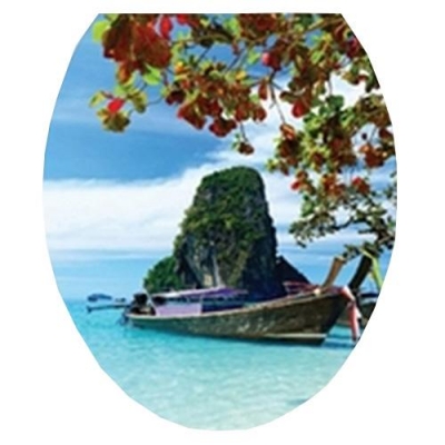 Сиденье д/у мягкое с рис. Лодки (В-25)