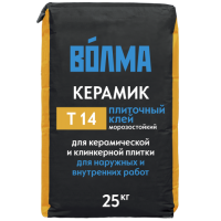 Смесь сухая цементная клеевая Волма-Керамик 25кг