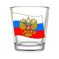 Стакан Ода 50мл. 6шт. арт.1250-Д (Герб на флаге) Стакан Ода 50мл. 6шт. арт.1250-Д (Герб на флаге)
