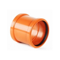 Муфта двухраструбная ПП 160 (наружн) 200012110 Политэк