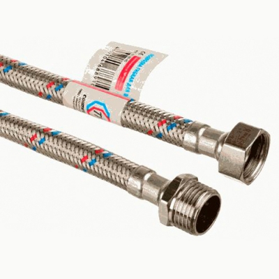 Подводка д/воды нерж. 1/2" г/ш 60 cм ТР-сантехника