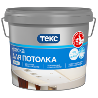 Краска В/Д ДЛЯ ПОТОЛКА СУПЕРБЕЛАЯ 4,5 л. Профи ТЕКС