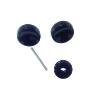 Ручка-кнопка РК -1 черная (30) Ручка-кнопка РК -1 черная (30)