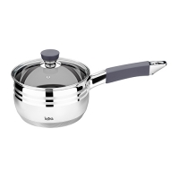 Сотейник LARA (нерж) серия MERCURY 16x7.5см,2.1л,капсулированное индукционное дно (LR03-47)