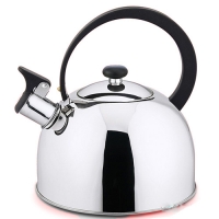 Чайник из нерж стали со свистком Opera (зеркальная полировка), литраж - 2,5 л, тм Mallony арт.0051