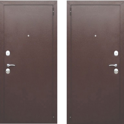 Дверь металлическая Гарда mini металл/металл 960х1800 правая (Россия)