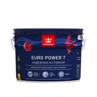 EURO POWER 7 С краска интерьерная стойкая к мытью 9 л.