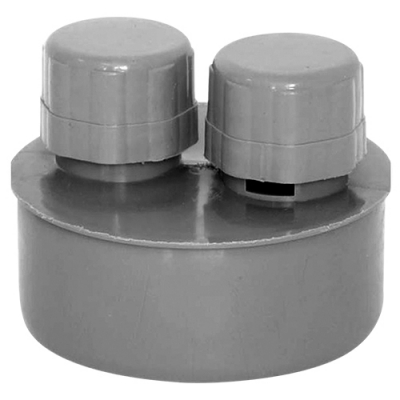 RU-ПТ ПП Вакуумный клапан серый 110 (30012110)
