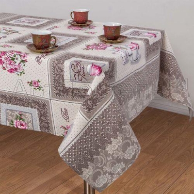 Скатерть рогожка Прованс 150х185