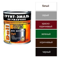 ГРУНТ-ЭМАЛЬ по ржавчине (0,75л.) красно-коричневый Рогнеда (20413)