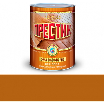 Эмаль ПФ-266 (золотисто-коричневая 10 кг) ПРЕСТИЖ
