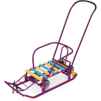 Санки детские Игрушка Тимка 5 универсал (Т5У/СН2 сиреневый)