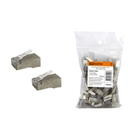 Разъем RJ-45 FTP для кабеля кат. 5Е, 8P8C (100шт) TDM (SQ0561-0001)