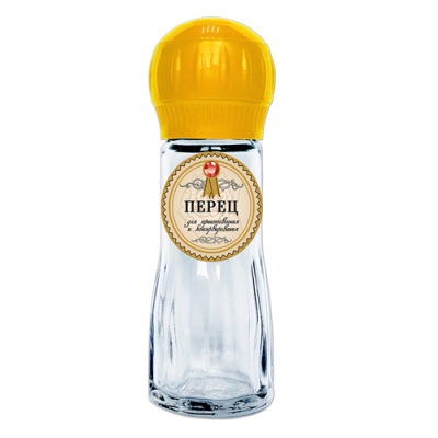 Ёмкость для специй с мельницей 75 мл, ПЕРЕЦ 624026 Ёмкость для специй с мельницей 75 мл, ПЕРЕЦ 624026