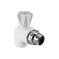 Кран шаровой для радиатора прямой 25х1/2" (40/10) (Valfex) ЗАВОД ВАЛФ-РУС БЕЛЫЙ Кран шаровой для радиатора прямой 25х1/2" (40/10) (Valfex) ЗАВОД ВАЛФ-РУС БЕЛЫЙ
