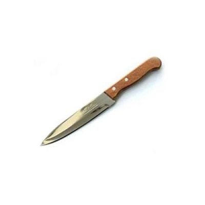 LR05-39 LARA Нож для овощей 15.2см/6, деревянная буковая ручка, сталь 8CR13Mov 1 мм, (блистер)