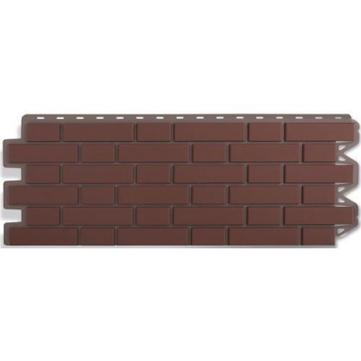 Панель кирпич клинкерный (жженый) 1.22x0.44м АЛЬТА-ПРОФИЛЬ