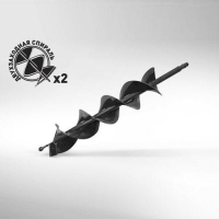 Шнек д/грунта Carver GDB-100/2 двухзаходный (d пос=20мм, D=100мм, L=80см) Шнек д/грунта Carver GDB-100/2 двухзаходный (d пос=20мм, D=100мм, L=80см)