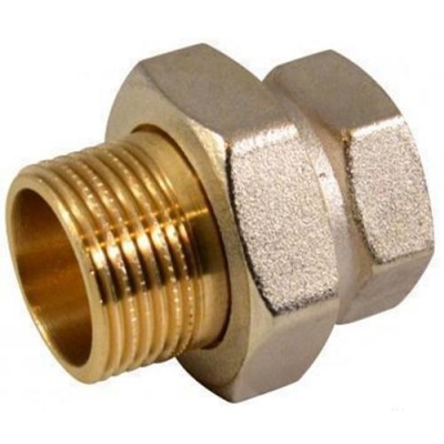 Соединитель с накид. гайкой прямой 3/4'' г/ш CTM