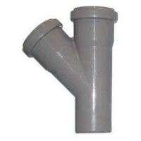 Тройник канализационный 50-50 45 град. RU-TB ПП Тройник канализационный 50-50 45 град. RU-TB ПП