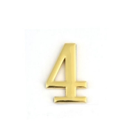 Цифра дверная АПЕКС DN-01-4-Z-G