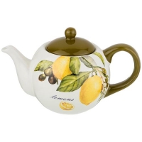 Чайник заварочный Лемон три 22,5х13,5 см. высота=14,5 см. / 950 мл. 358-1563 Чайник заварочный Лемон три 22,5х13,5 см. высота=14,5 см. / 950 мл. 358-1563