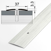 Профиль стыкоперекрывающий ПС 03.1800.R174 береза Профиль стыкоперекрывающий ПС 03.1800.R174 береза