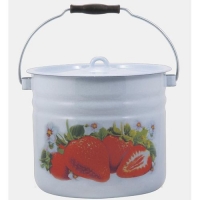 Ведро 12л С-1224Ц/4Рб (цилиндрич.)